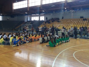Il folto gruppo di partecipanti al Jamboree Regionale di Ragusa