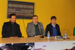I tre protagonisti della conferenza stampa (foto Paolo Furrer)