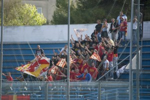 I tifosi del Messina presenti in massa anche in Puglia