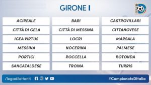 Il quadro del girone I di Serie D per la stagione 2018/19