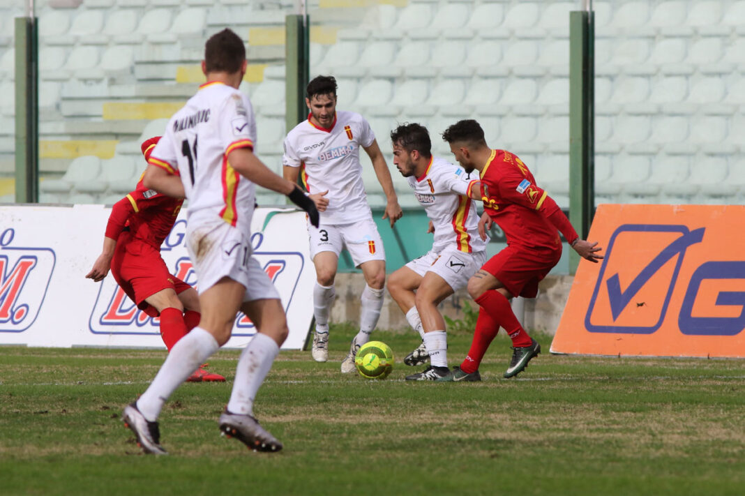 Fase di gioco a centrocampo