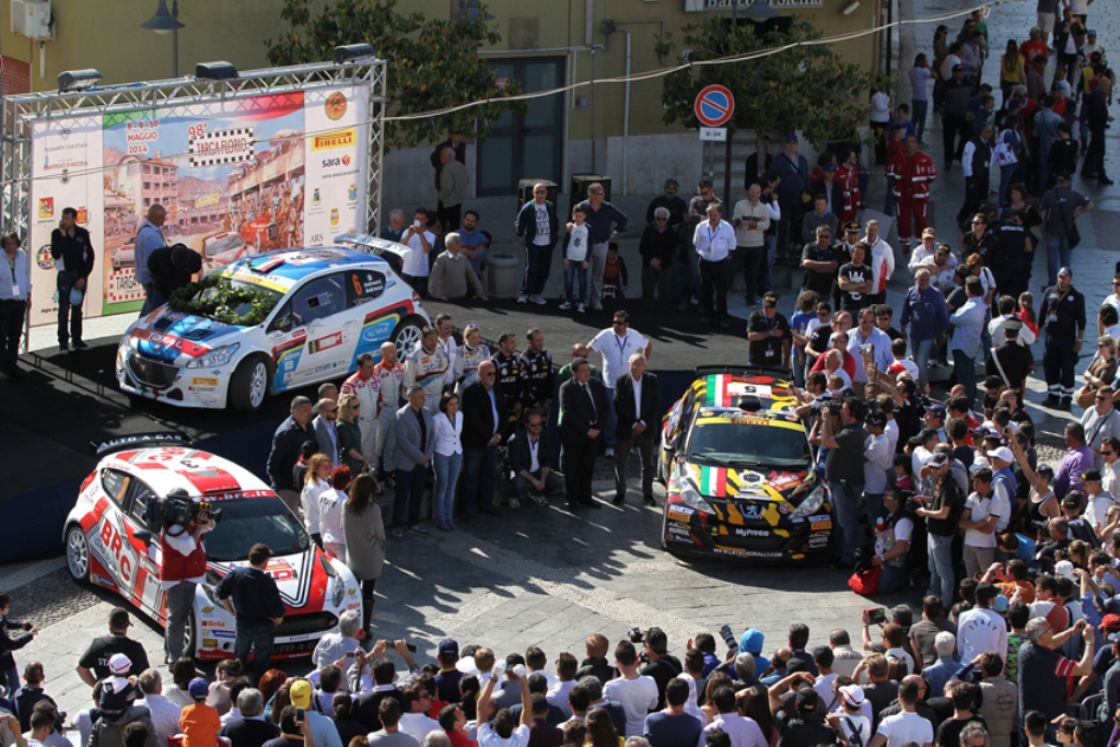 L'Arrivo della Targa Florio edizione n. 98