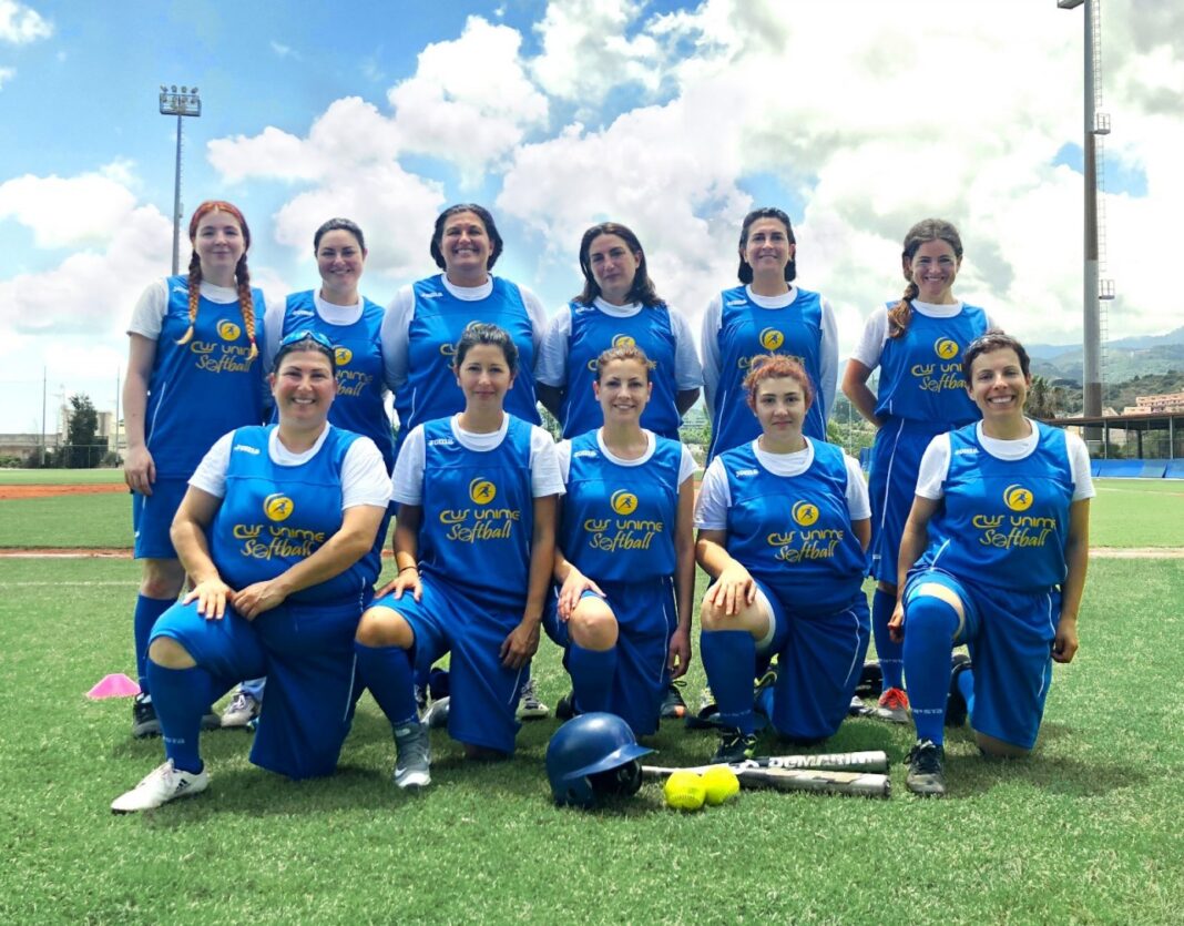 Le ragazze del CUS Unime softball