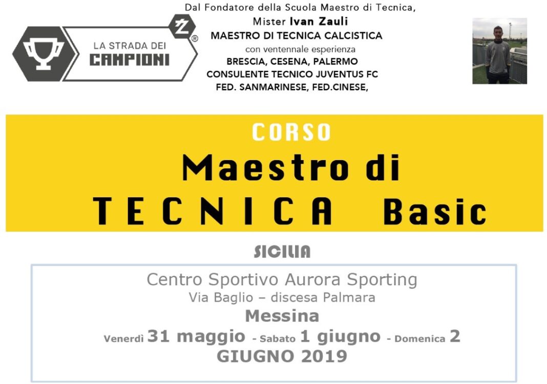 Corso Maestro di Tecnica Basic