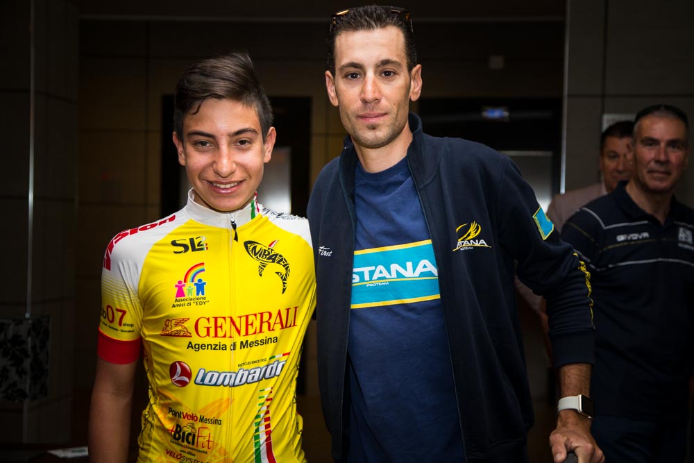 Rosario Costa e Vincenzo Nibali