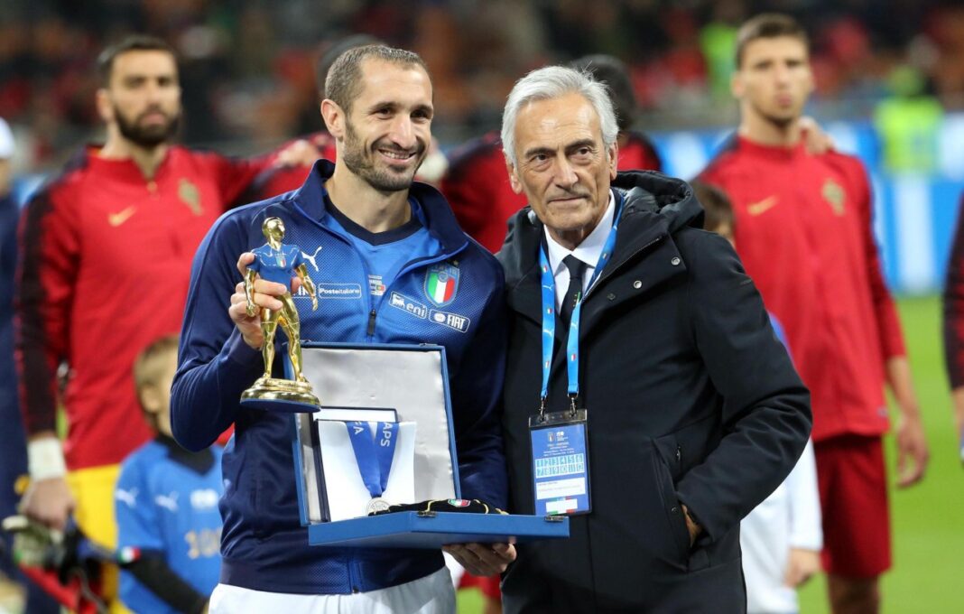 Chiellini e Gravina