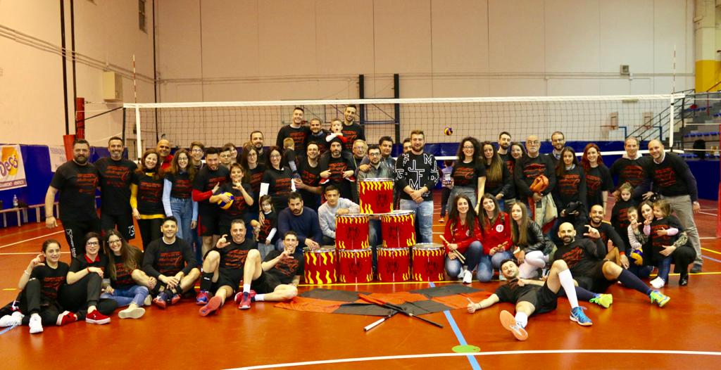 Gruppo Media Volley festa promozione