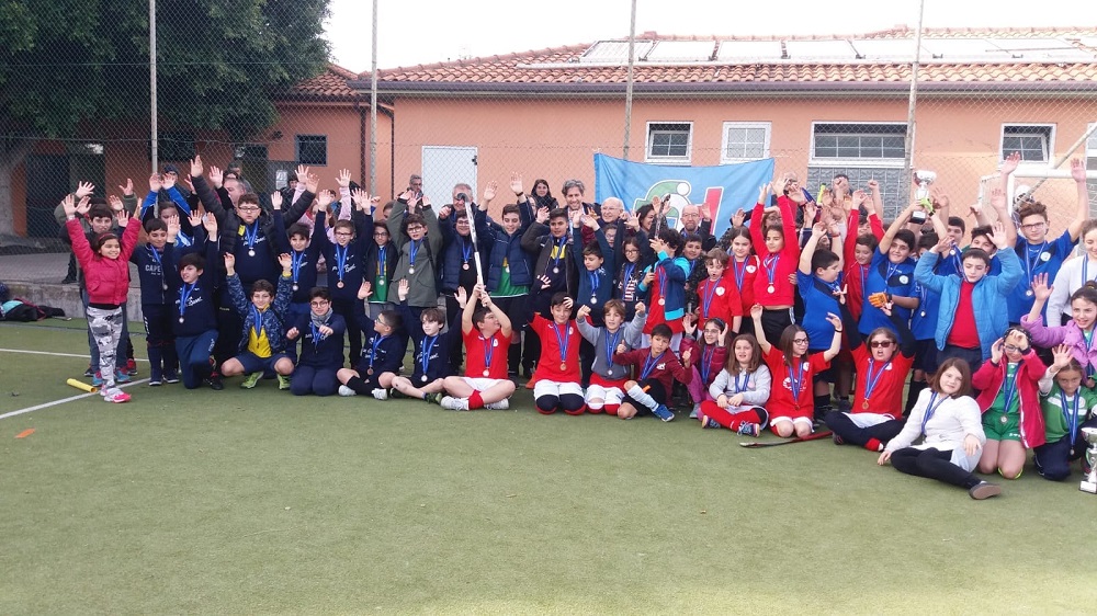 Foto di gruppo delle formazioni partecipanti al 1° Trofeo Sant'Agata