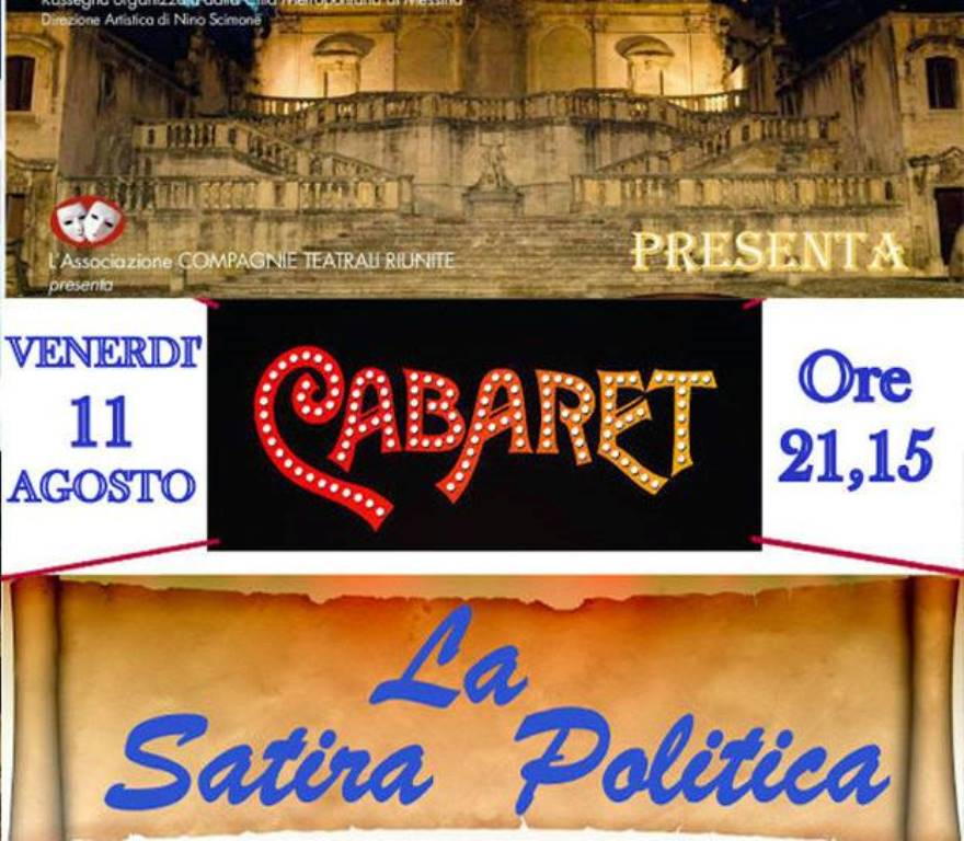 Satira Politica Cabaret