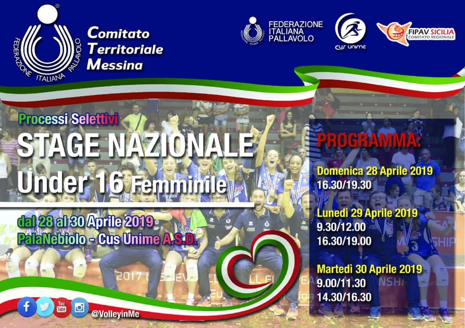 Locandina Stage Nazionale