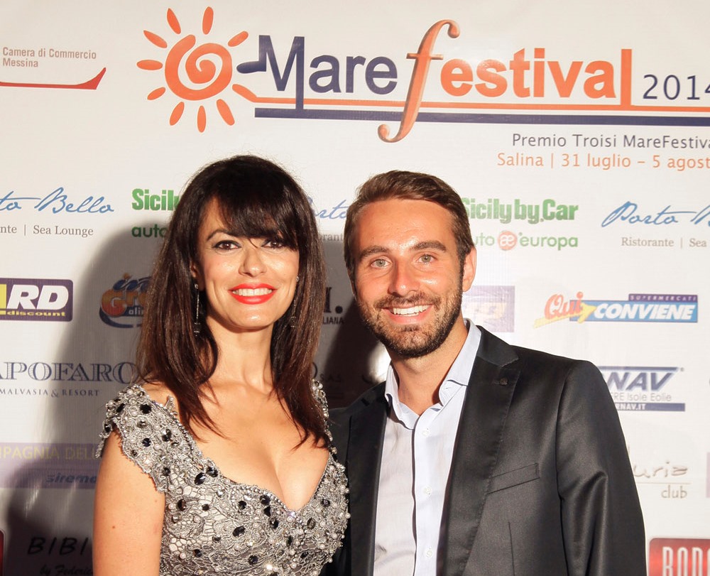 Maria Grazia Cucinotta e Massimiliano Cavaleri