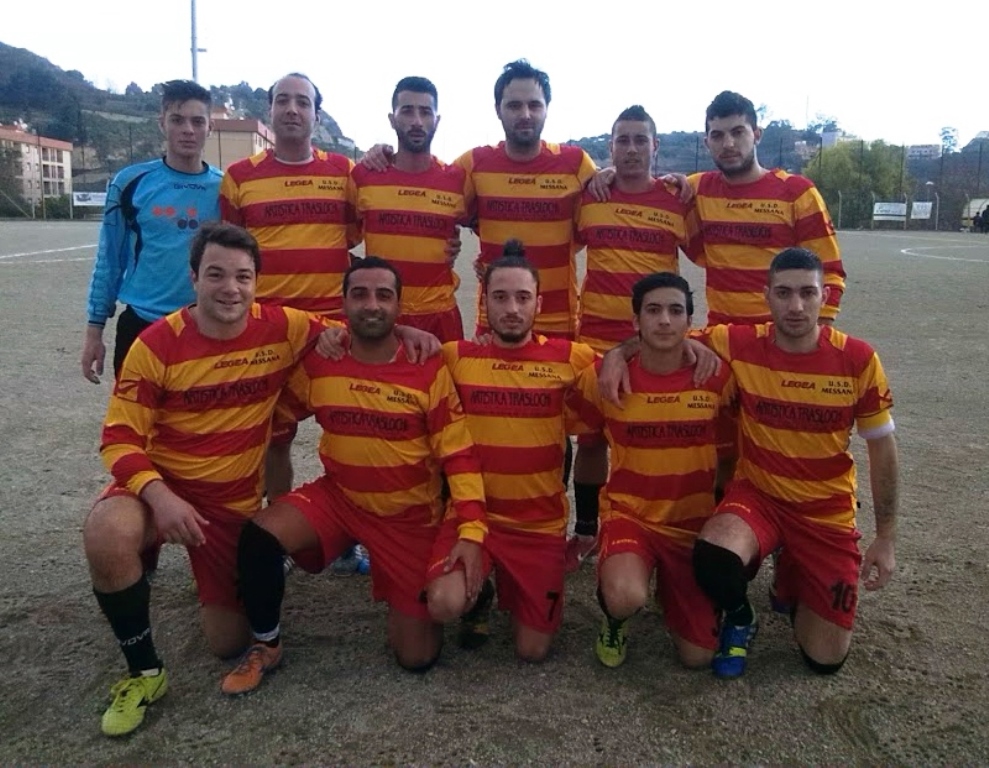 La formazione dellla Messana 2014-15