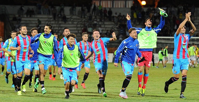 Terza vittoria consecutiva per il lanciatissimo Catania