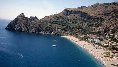 Una vista di Sant'Alessio Siculo