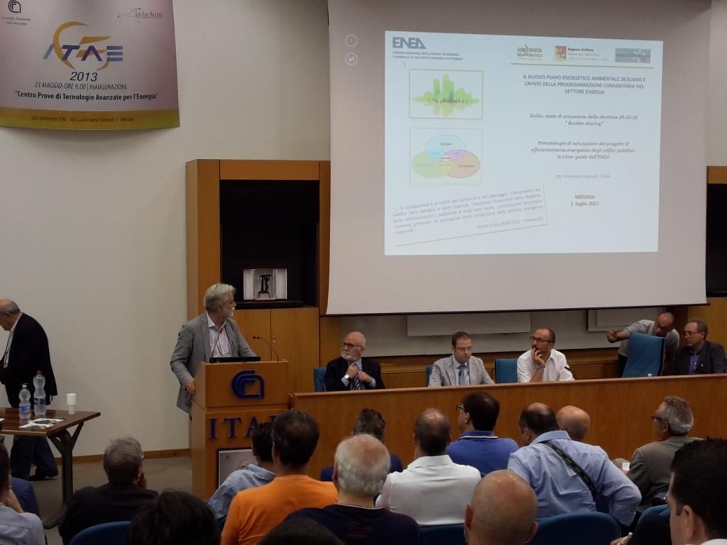 fase del convegno tenutosi al CNR di Messina