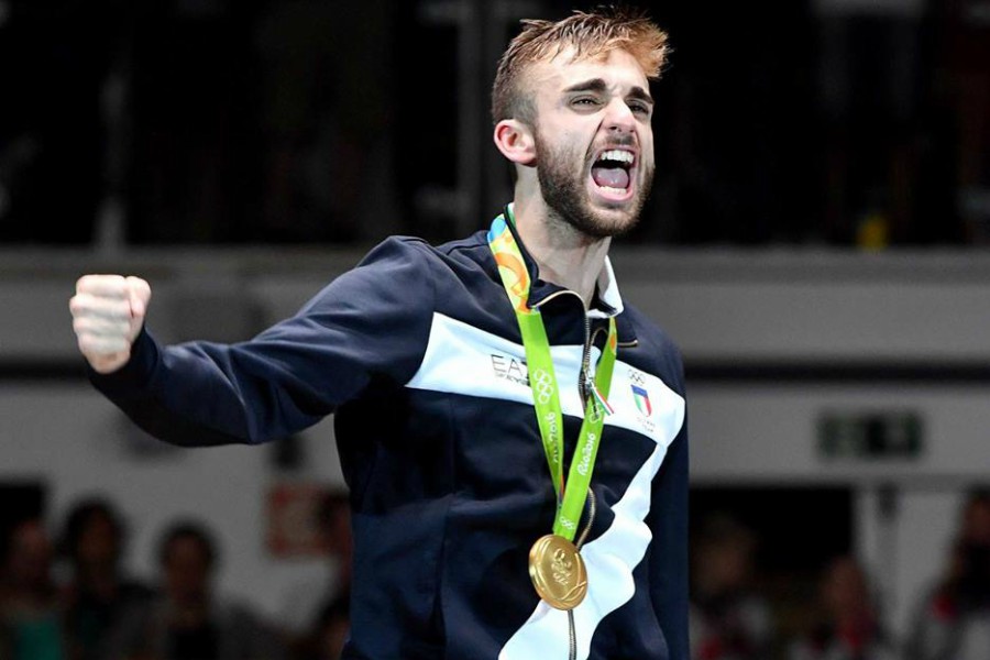 Il Campione Olimpico acese Daniele Garozzo