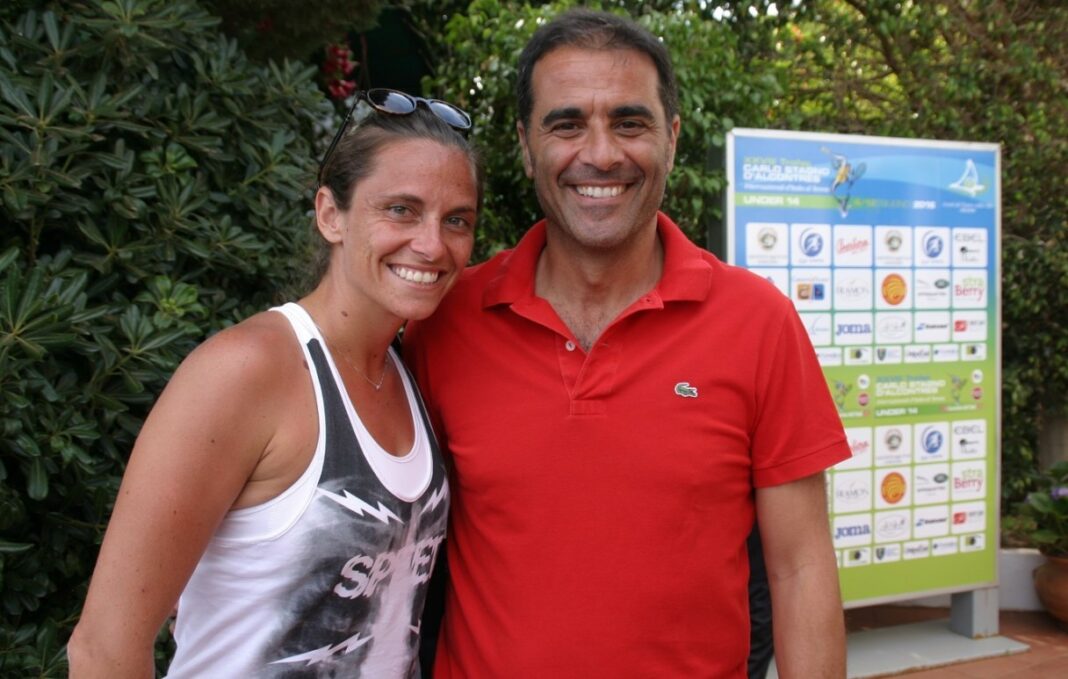 Roberta Vinci e Antonio Barbera