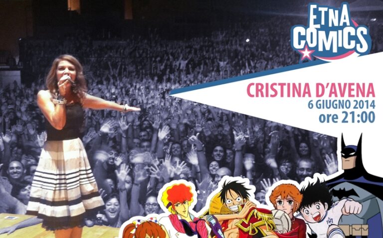 Etna Comics, il 6 giugno sarà ospite Cristina D’Avena