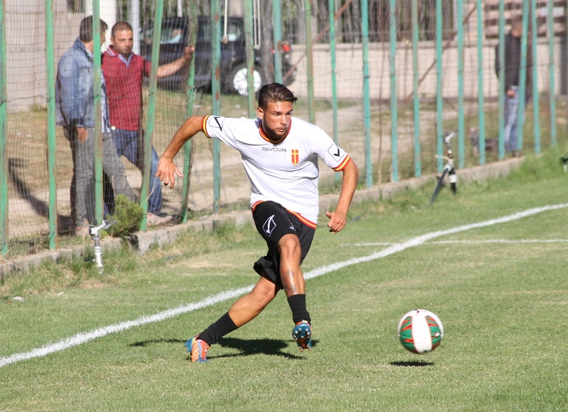 Samuele Stampa in azione a Camigliatello