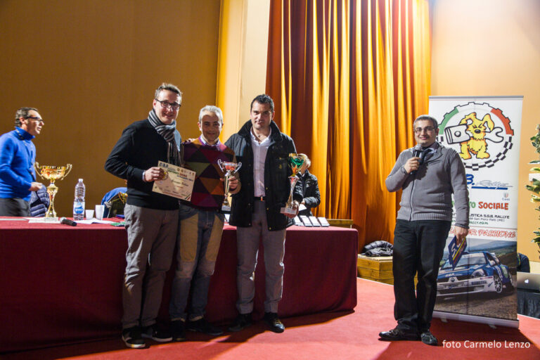 Grande successo per la premiazione della Scuderia S.G.B. Rallye