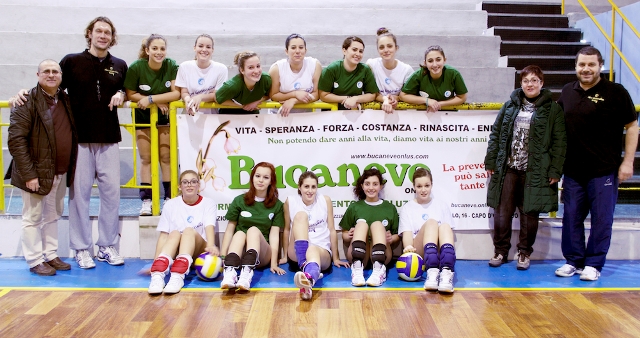 Bucaneve Onlus, importante iniziativa con la  New Generation Volley