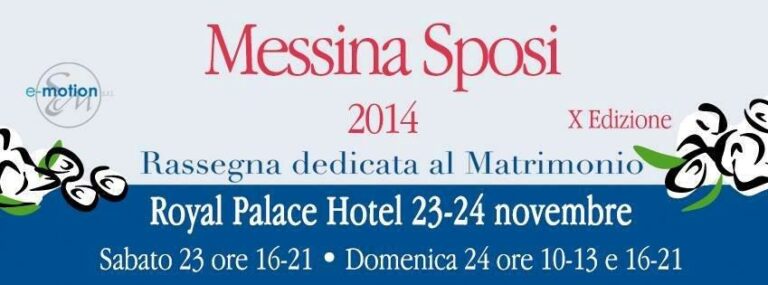 Sabato e domenica “Messina Sposi 2014” al Royal Palace Hotel