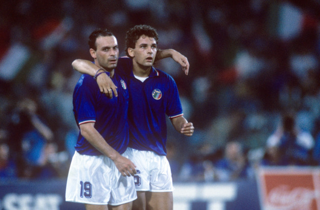 Baggio e Schillaci