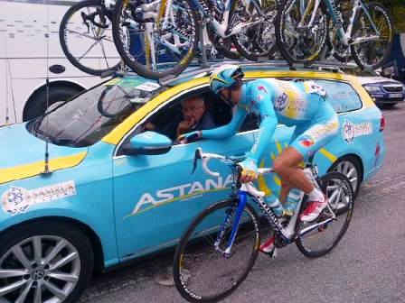 Termina con una caduta l’esaltante stagione di Nibali