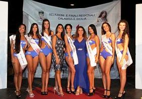 Diverse miss siciliane e calabresi premiate nella finale interregionale di Pellaro