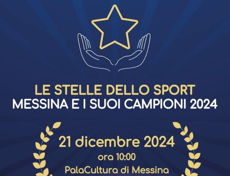 Lunedì presentazione dell’evento “Le stelle dello Sport-Messina e i suoi Campioni”